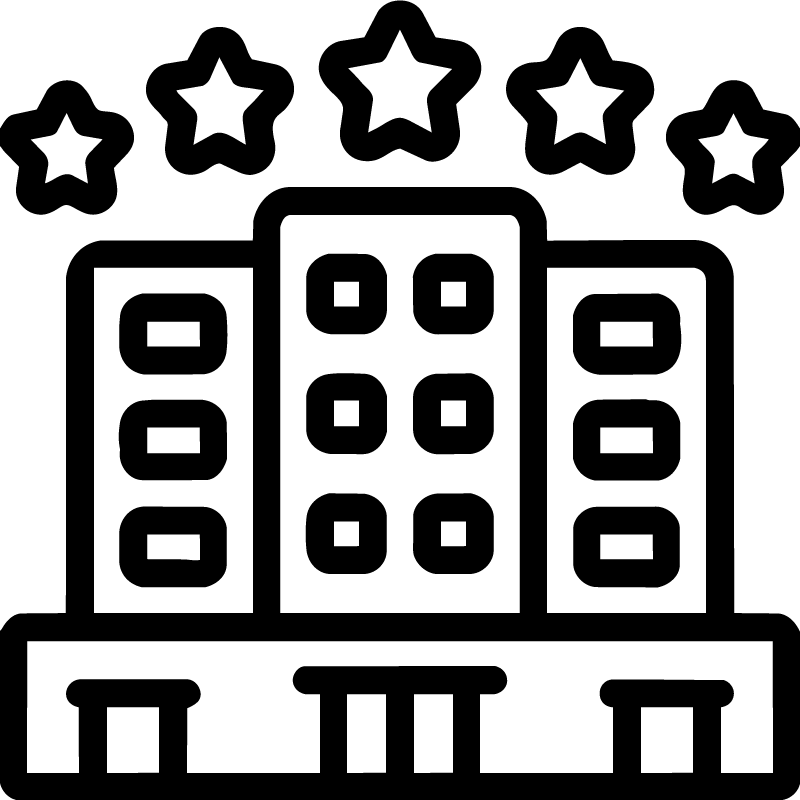 Icono de hotel