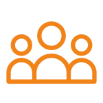 Icono de trabajo en equipo